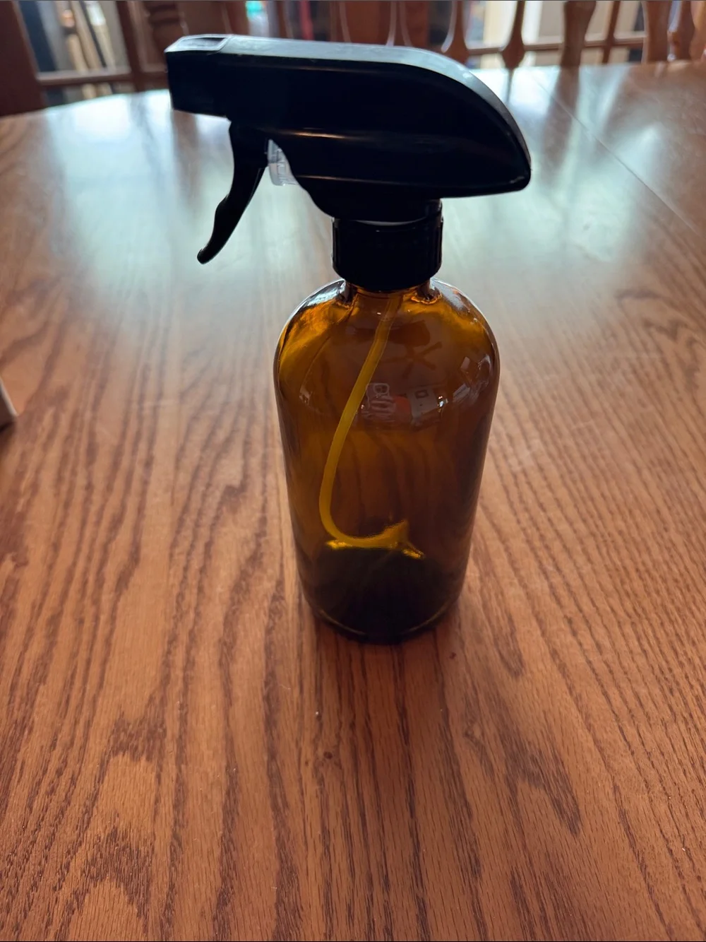 Amber Glass Spray Bottle - 16 oz (4 bottles total-selling all as a set)